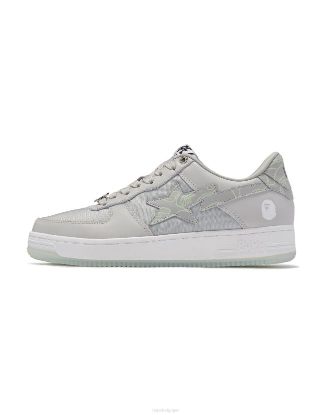 1 m2 A Bathing Ape Hommes ZHX6N4700 gris