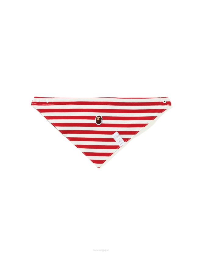 1er bavoir bandana camouflage A Bathing Ape enfants ZHX6N41632 jaune