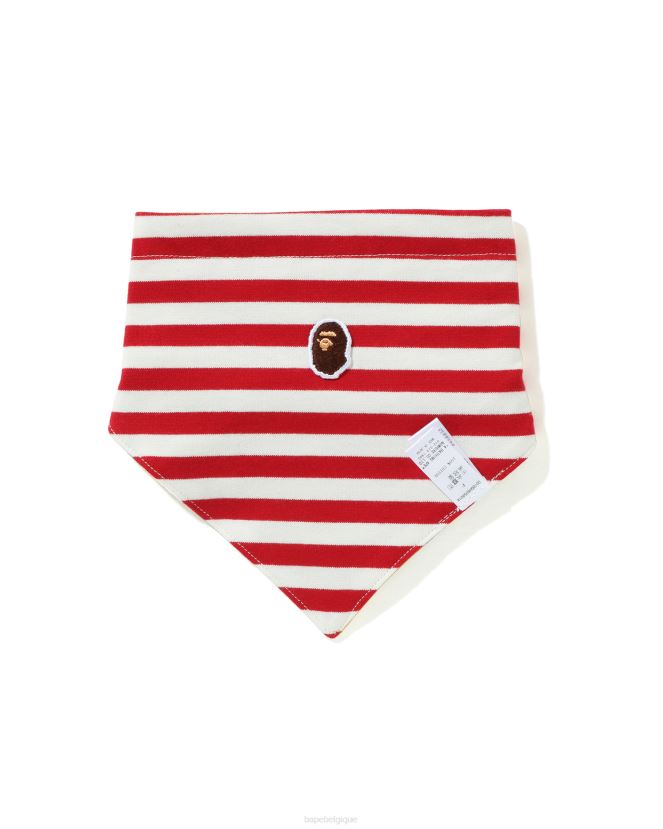1er bavoir bandana camouflage A Bathing Ape enfants ZHX6N41632 jaune