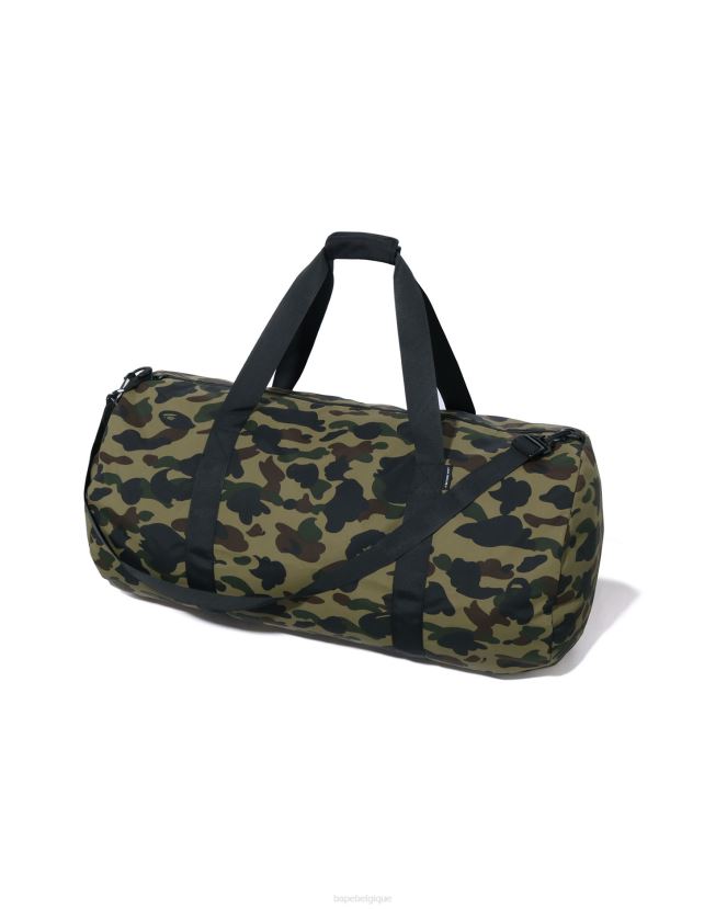 1er sac de sport camouflage A Bathing Ape Hommes ZHX6N4464 armée verte