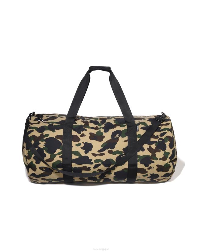 1er sac de sport camouflage A Bathing Ape Hommes ZHX6N4465 jaune