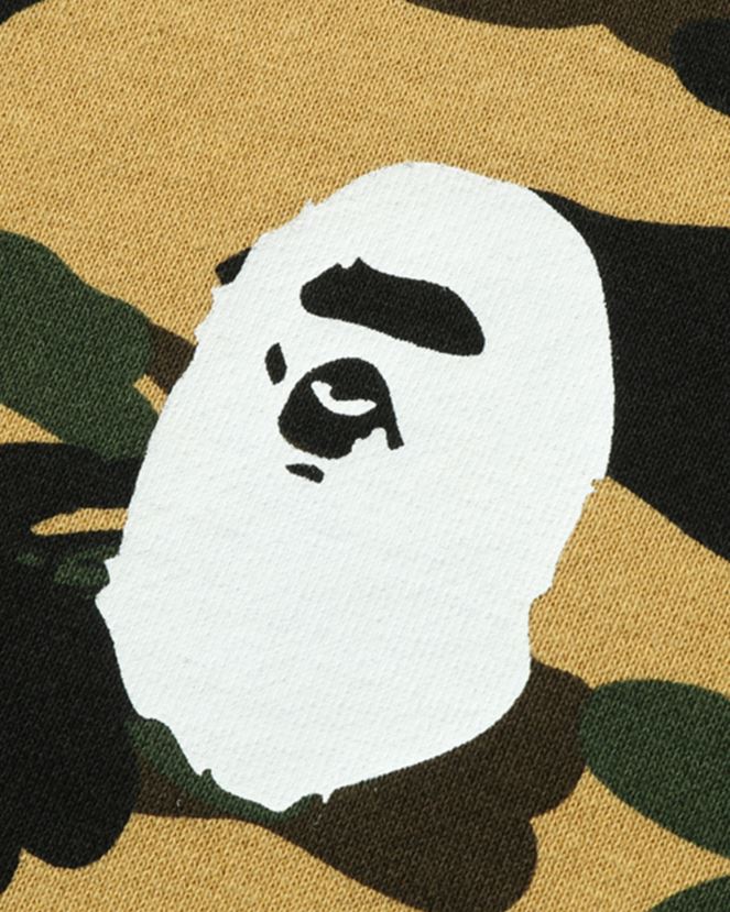 1st camo head ras du cou jr A Bathing Ape enfants ZHX6N41667 jaune