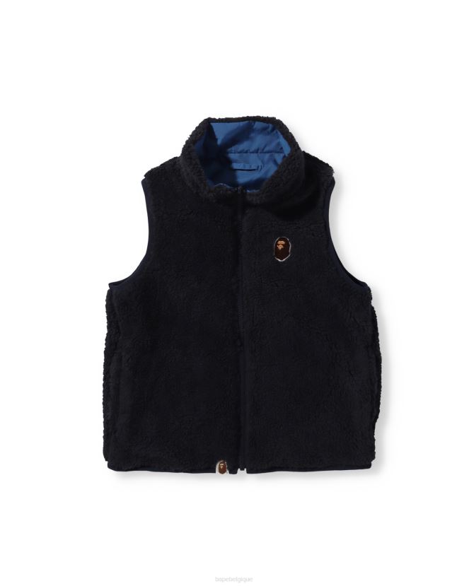 1ère veste camouflage 4 voies A Bathing Ape enfants ZHX6N41754 armée verte