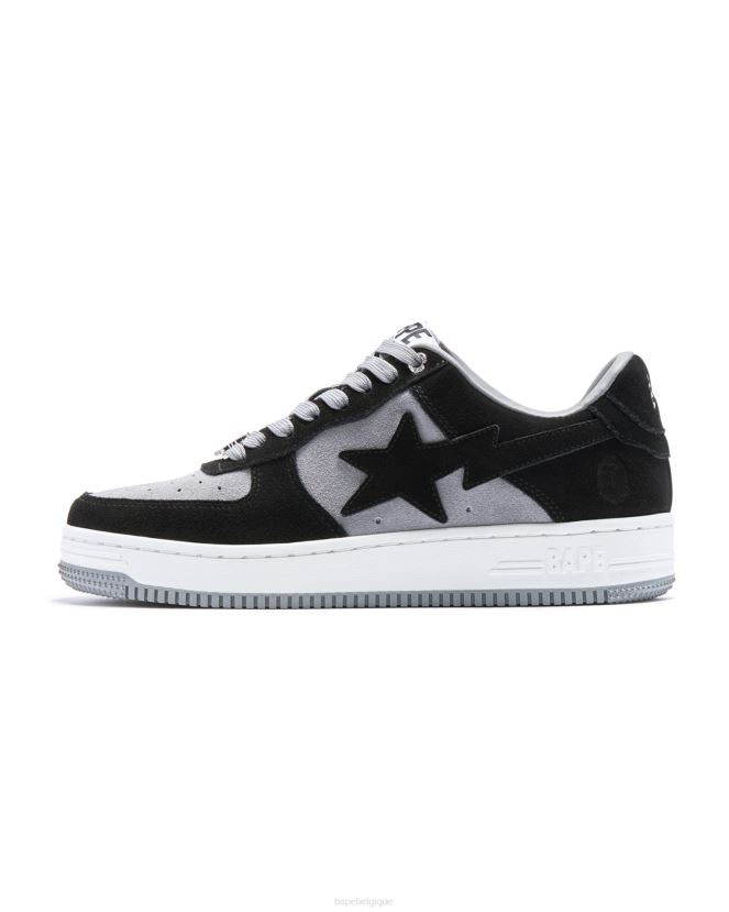 3 A Bathing Ape femmes ZHX6N41206 noir