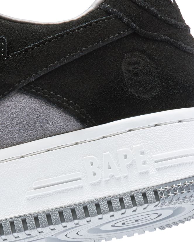 3 A Bathing Ape femmes ZHX6N41206 noir