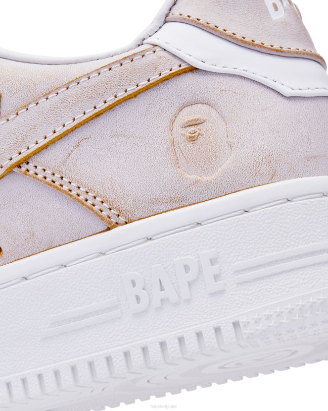 5m1 A Bathing Ape Hommes ZHX6N4656 beige