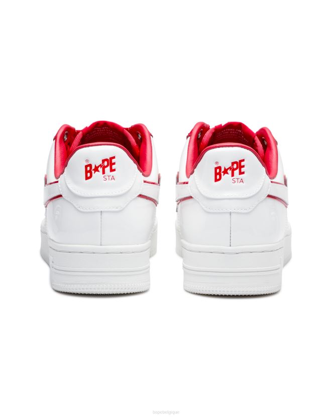 8 A Bathing Ape femmes ZHX6N41217 blanc