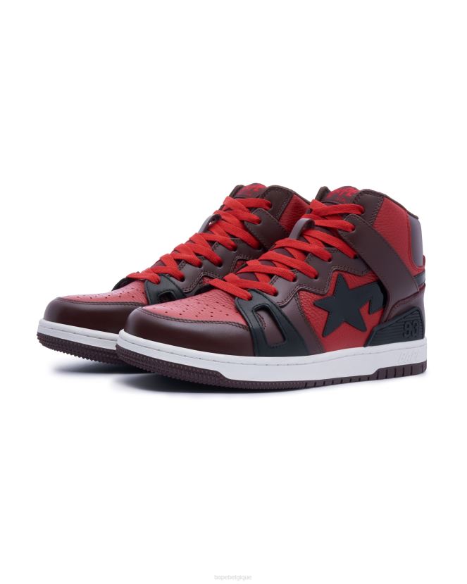 93 salut A Bathing Ape Hommes ZHX6N4673 rose vif