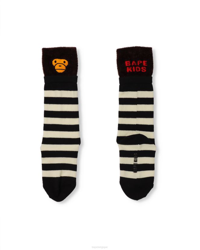 Chaussettes superposées milo pour bébé A Bathing Ape enfants ZHX6N41769 noir