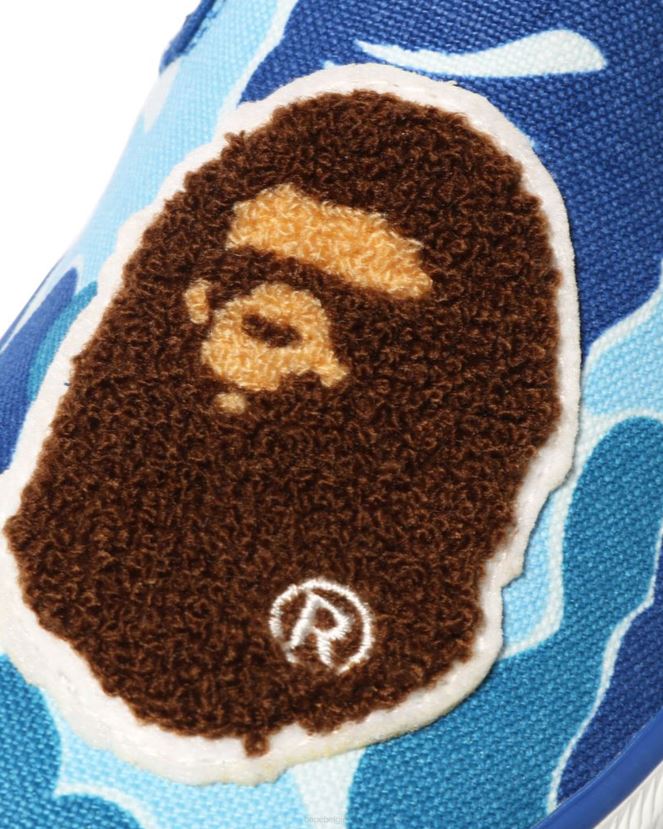 abc camo head patch sans lacets A Bathing Ape enfants ZHX6N41617 bleu