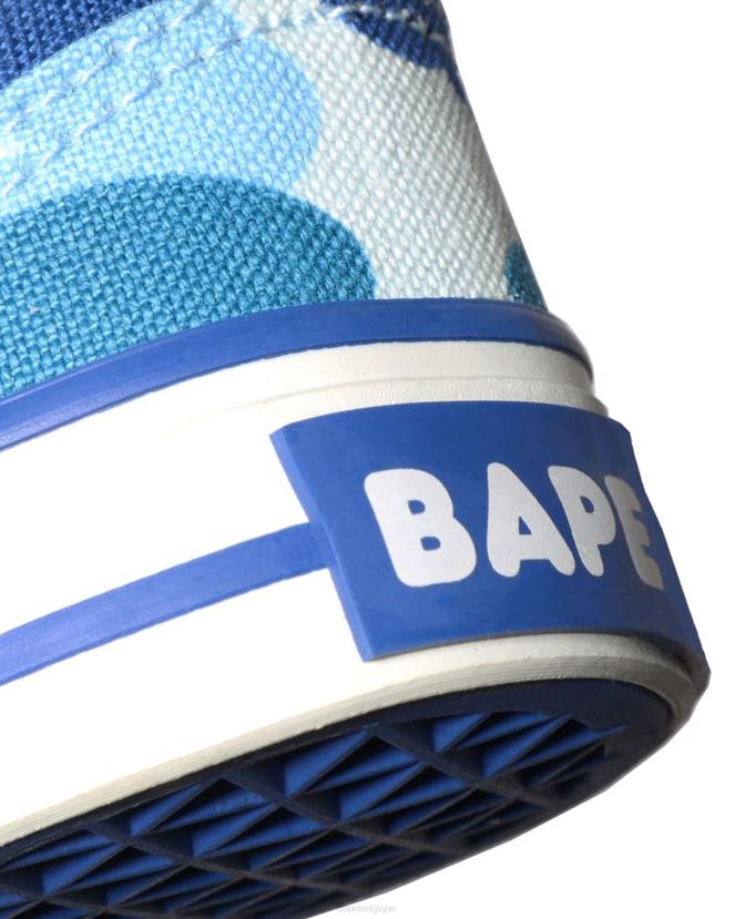 abc camo head patch sans lacets A Bathing Ape enfants ZHX6N41617 bleu