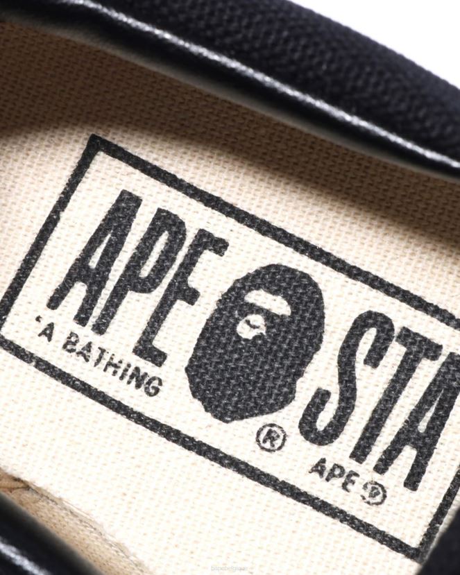 abc camo head patch sans lacets A Bathing Ape enfants ZHX6N41618 armée verte