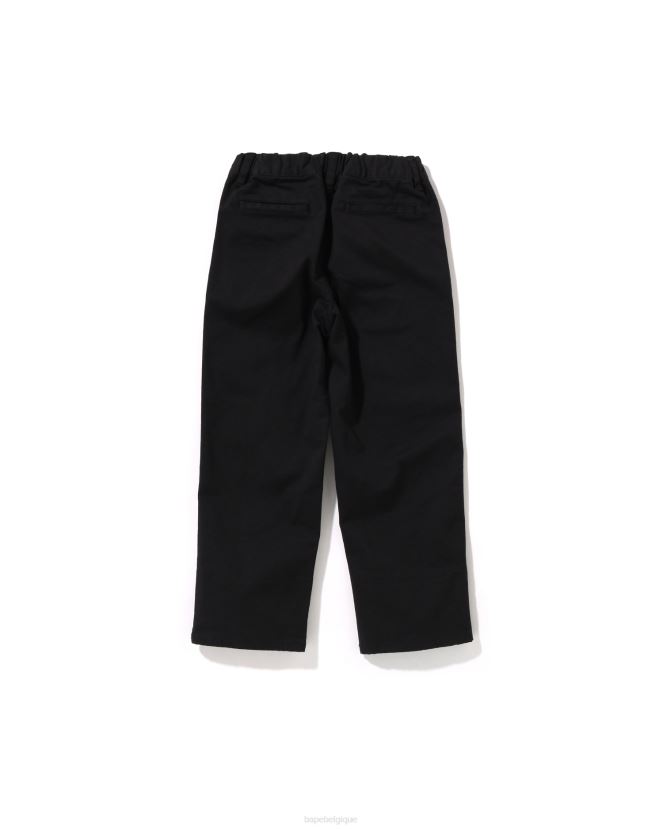abc pantalon camouflage à revers A Bathing Ape enfants ZHX6N41672 noir