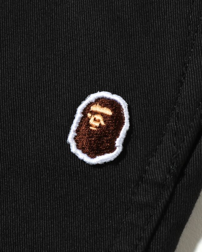 abc pantalon camouflage à revers A Bathing Ape enfants ZHX6N41672 noir
