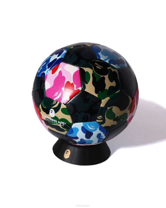 ballon de football camo abc A Bathing Ape Hommes ZHX6N4498 cause