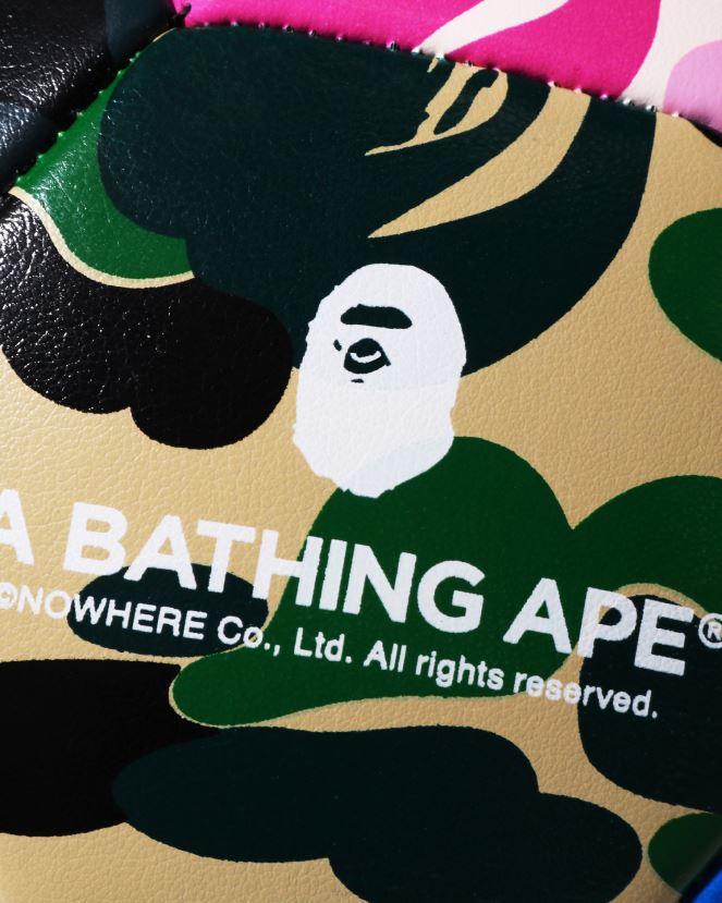 ballon de football camo abc A Bathing Ape Hommes ZHX6N4498 cause