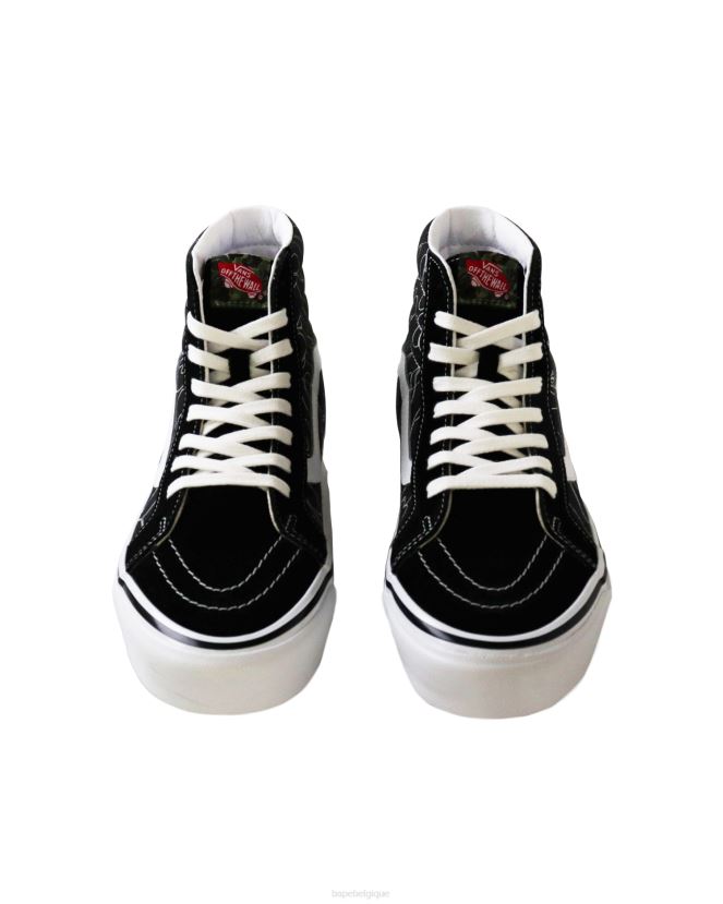 bape x vans ligne abc camo sk8-hiHommes ZHX6N4724 noir