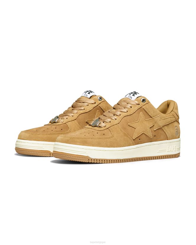 baskets A Bathing Ape femmes ZHX6N41246 beige