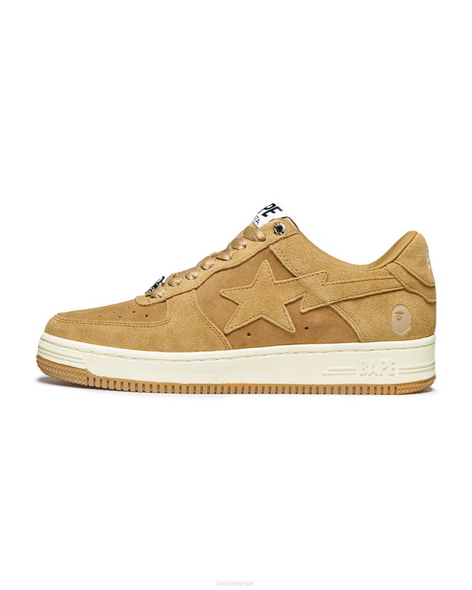 baskets A Bathing Ape femmes ZHX6N41246 beige