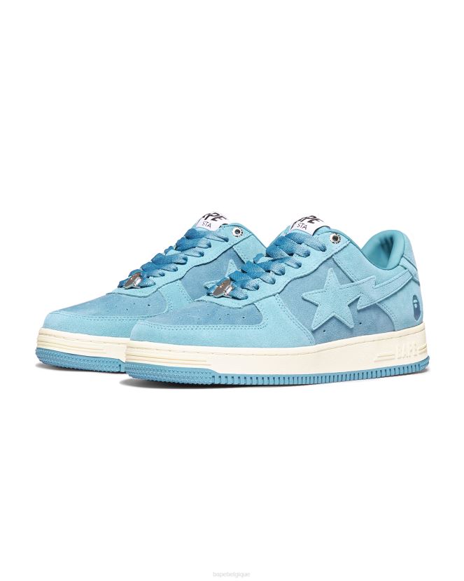 baskets A Bathing Ape femmes ZHX6N41248 bleu clair