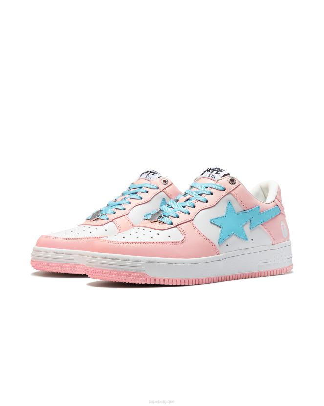 baskets A Bathing Ape femmes ZHX6N41253 rose