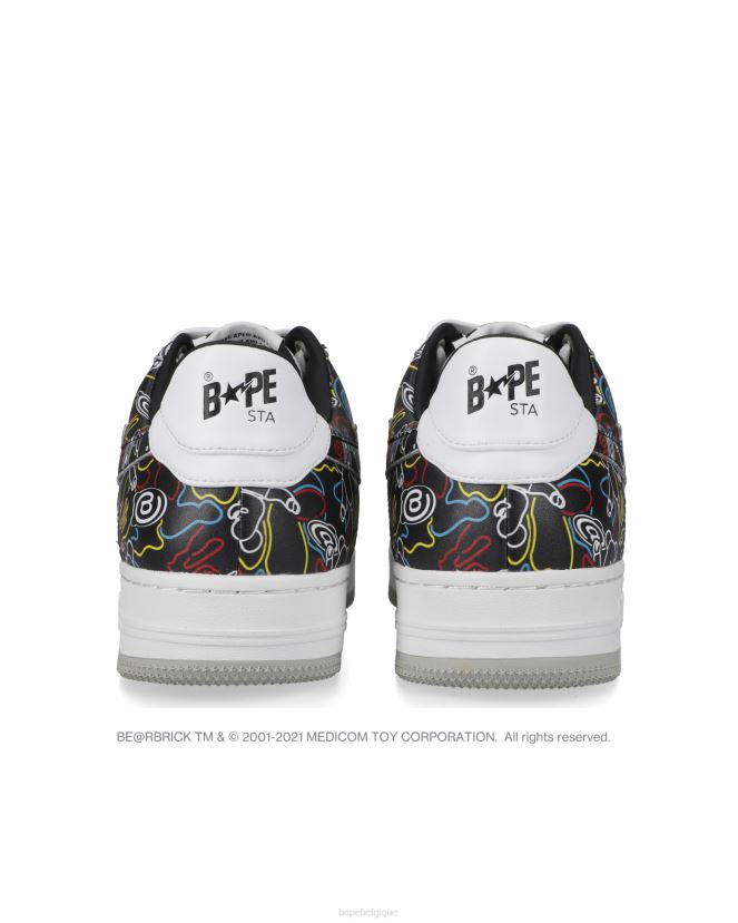 baskets bape sta x medicom toy be r camo m1Hommes ZHX6N4734 noir