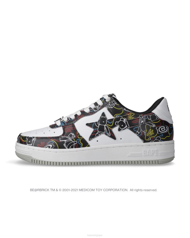 baskets bape sta x medicom toy be r camo m1Hommes ZHX6N4734 noir