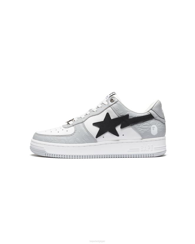 baskets basses m2 A Bathing Ape femmes ZHX6N41257 gris