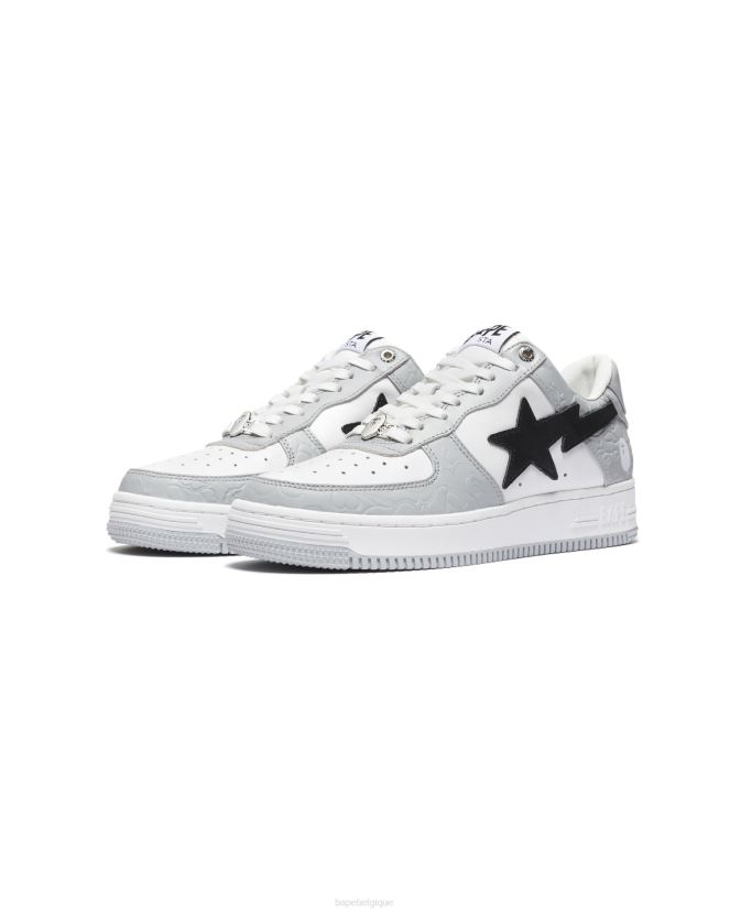 baskets basses m2 A Bathing Ape femmes ZHX6N41257 gris