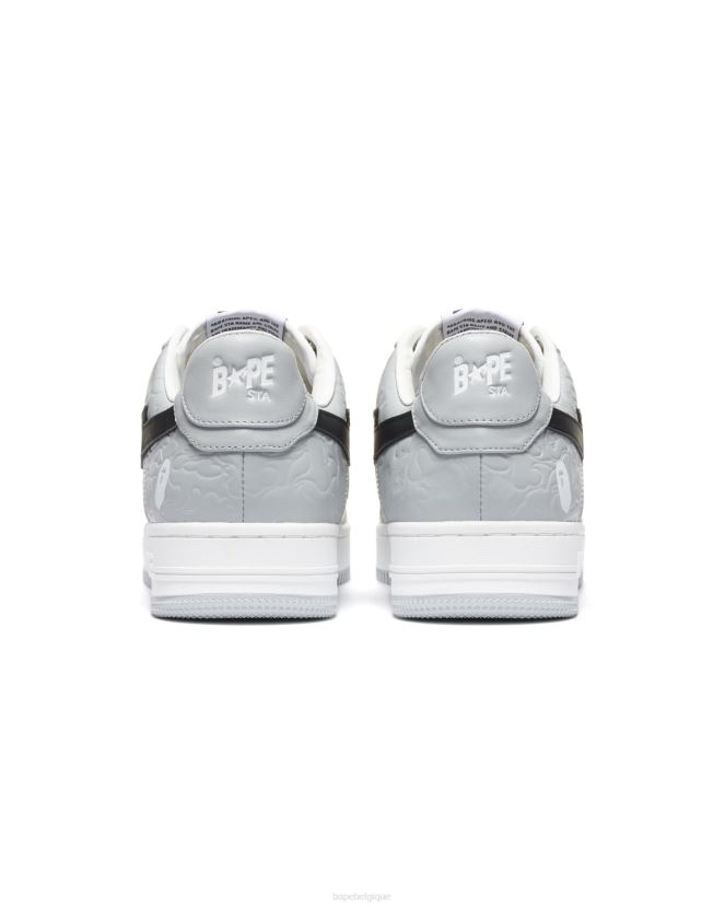 baskets basses m2 A Bathing Ape femmes ZHX6N41257 gris