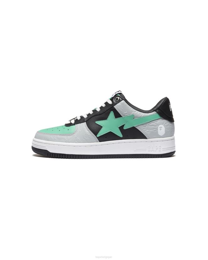 baskets basses m2 A Bathing Ape femmes ZHX6N41258 gris