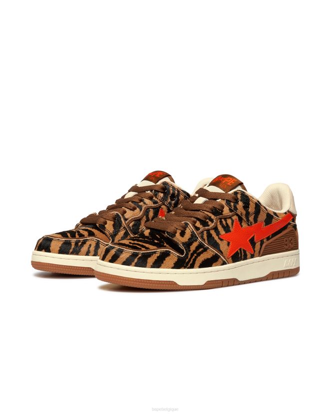baskets cny sk8 sta m2 A Bathing Ape femmes ZHX6N41241 brun
