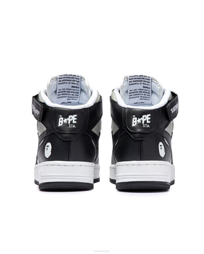 baskets mi 2 m2 A Bathing Ape Hommes ZHX6N4703 noir