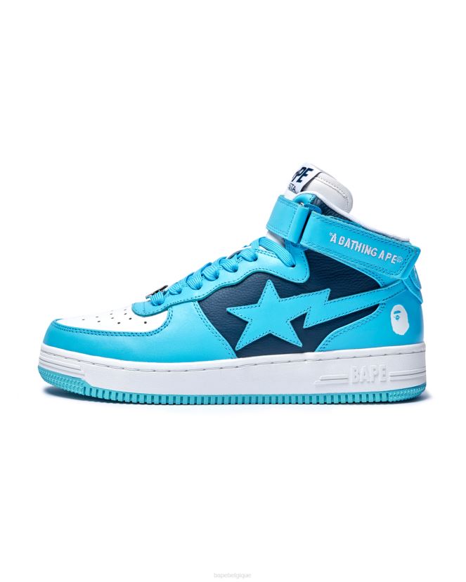 baskets mi 2 m2 A Bathing Ape Hommes ZHX6N4704 bleu clair