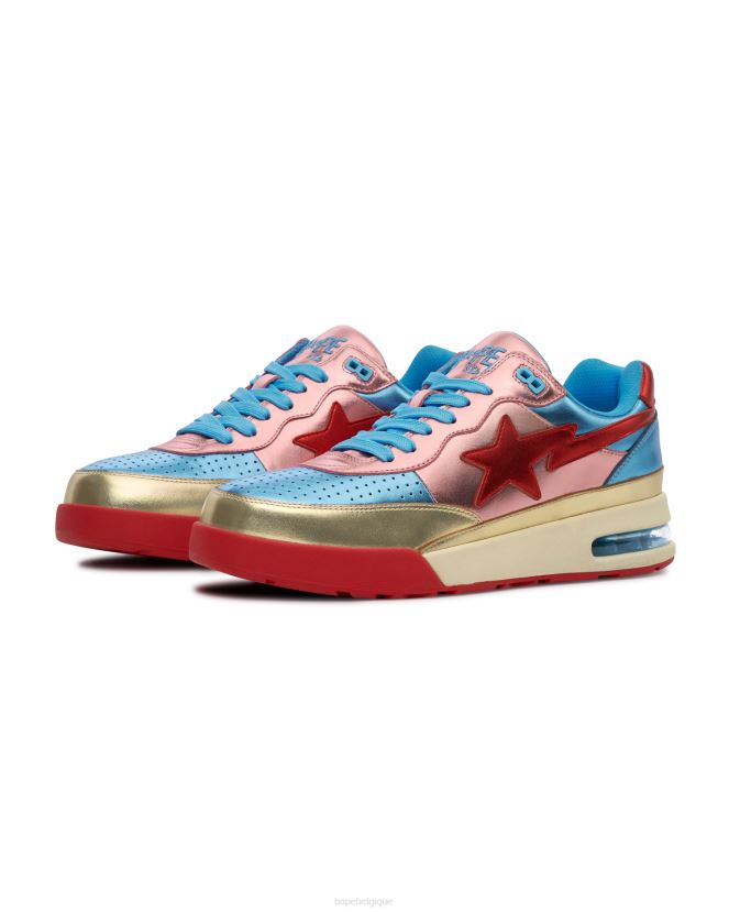 baskets road sta A Bathing Ape femmes ZHX6N41243 bleu