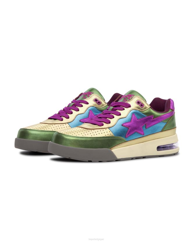 baskets road sta A Bathing Ape femmes ZHX6N41244 or