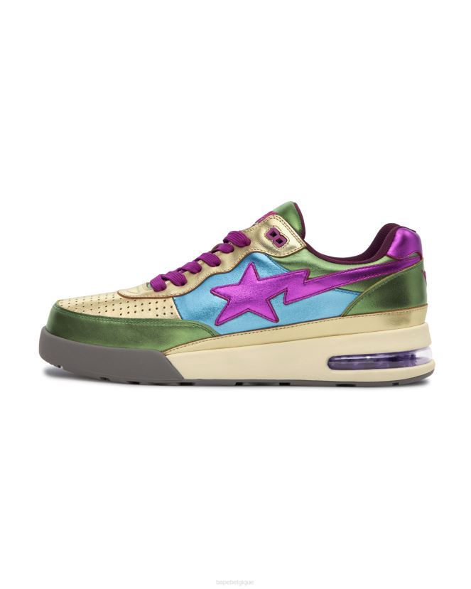baskets road sta A Bathing Ape femmes ZHX6N41244 or