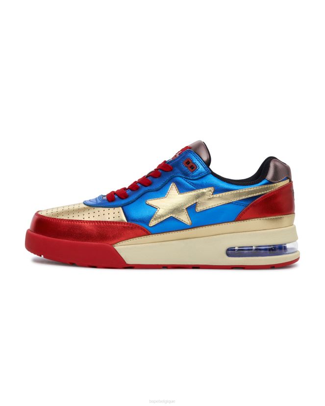 baskets road sta A Bathing Ape femmes ZHX6N41245 bleu