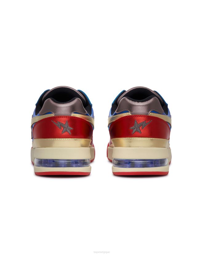 baskets road sta A Bathing Ape femmes ZHX6N41245 bleu