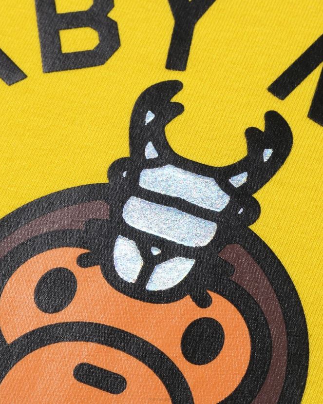 body à superpositions bébé milo lucane A Bathing Ape enfants ZHX6N41616 jaune