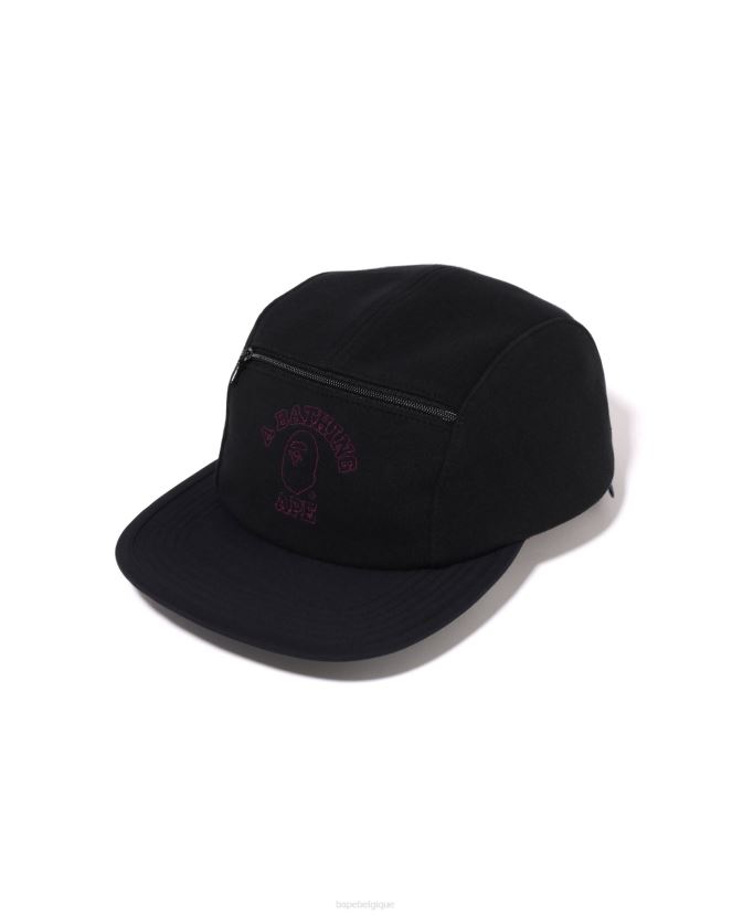 bonnet anti-transpiration A Bathing Ape Hommes ZHX6N4453 noir