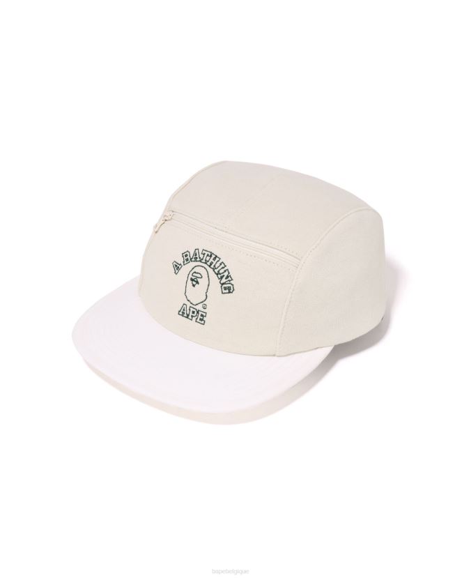 bonnet anti-transpiration A Bathing Ape Hommes ZHX6N4454 blanc