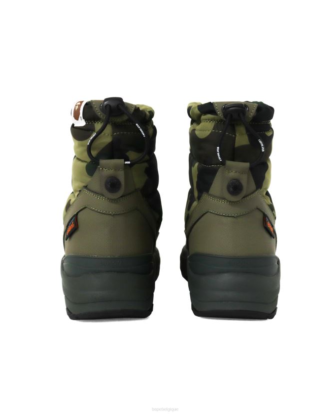 bottes tonnelle x suicoke A Bathing Ape Hommes ZHX6N4732 armée verte