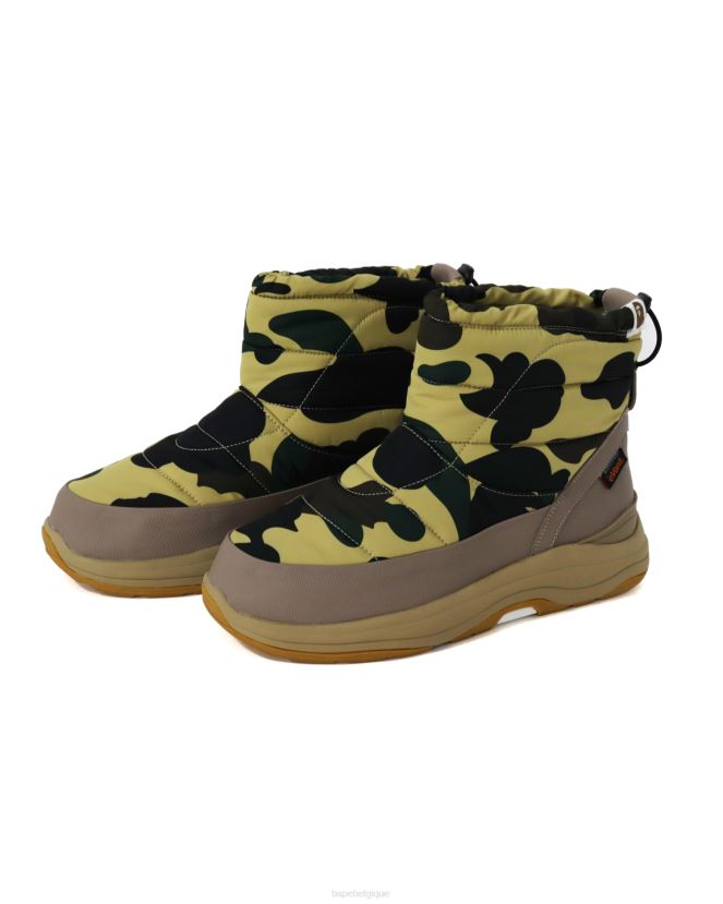 bottes tonnelle x suicoke A Bathing Ape Hommes ZHX6N4733 jaune