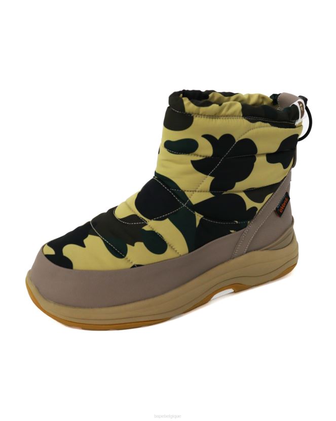 bottes tonnelle x suicoke A Bathing Ape Hommes ZHX6N4733 jaune
