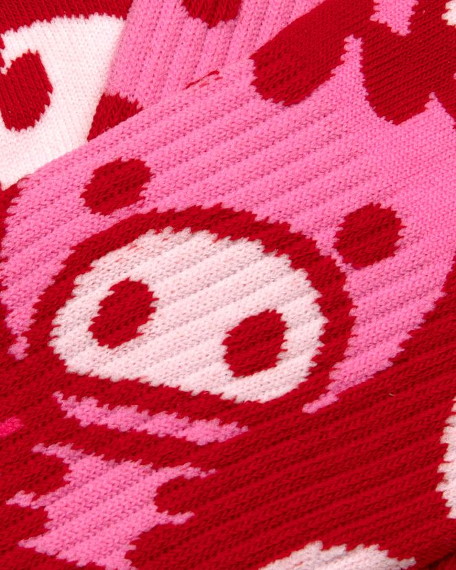 bébé milo chaussettes A Bathing Ape femmes ZHX6N41081 rose