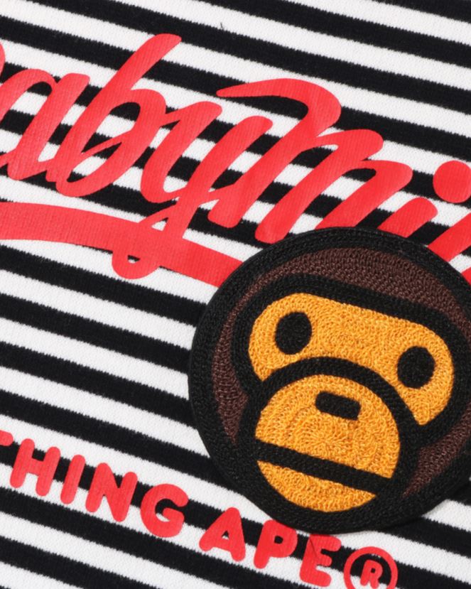 bébé milo patch cerceau ras du cou A Bathing Ape enfants ZHX6N41628 noir