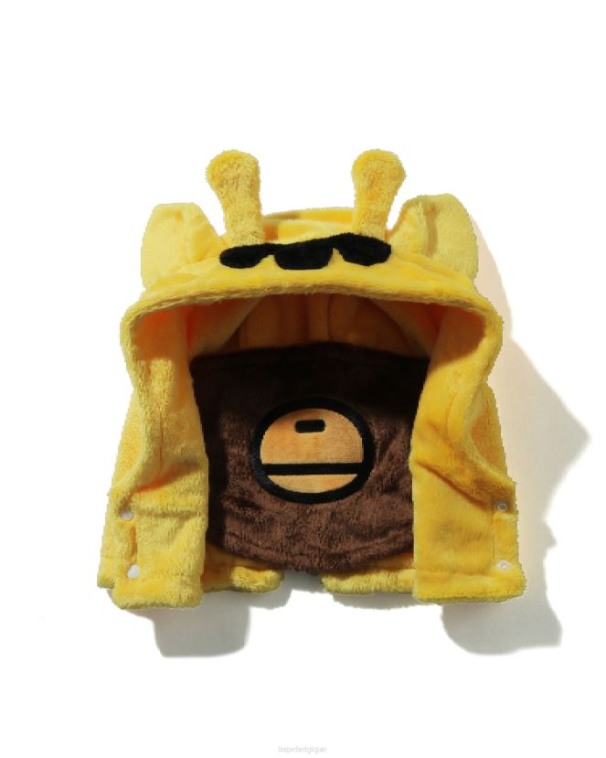 cache-cou baby milo friends A Bathing Ape enfants ZHX6N41758 jaune