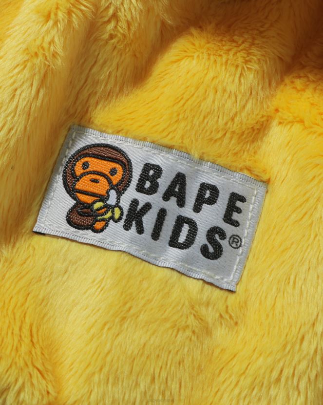 cache-cou baby milo friends A Bathing Ape enfants ZHX6N41758 jaune