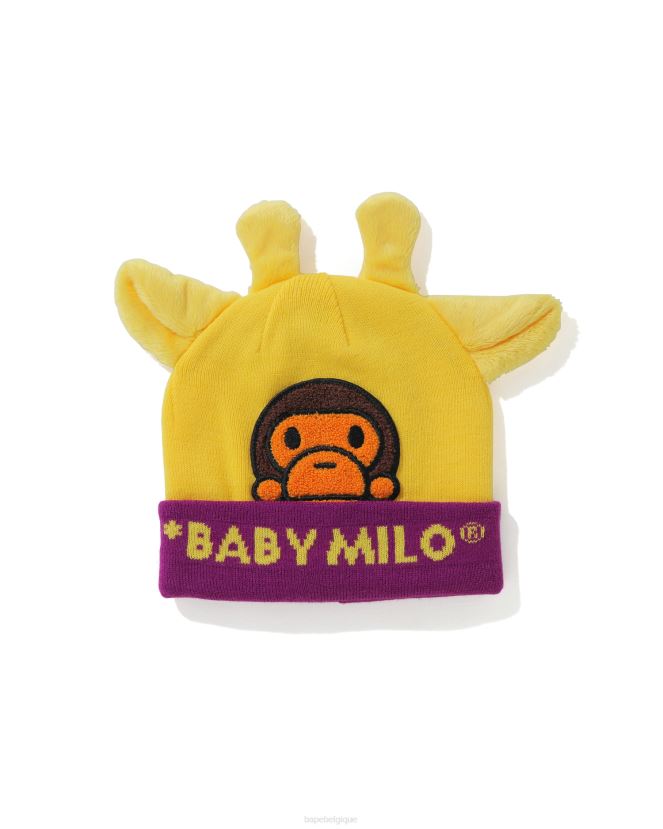 casquette boa amis milo bébé A Bathing Ape enfants ZHX6N41764 jaune